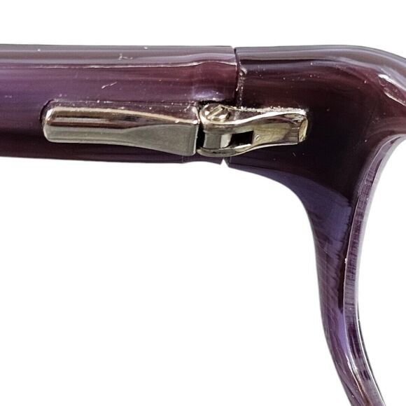 Rims R3 2007 eyeglasses 50-17-135 Plum Horn eyewear WITH CASE FRAMES ONLY!!!! - Picture 8 of 8